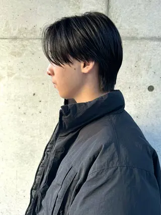 ショート パーマ メンズ ヤマグチ リョウのヘアスタイル