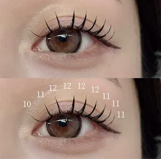 マツエク・マツパ 🪐WOLTOKYO 🪐yu-kiのマツエク・マツパデザイン