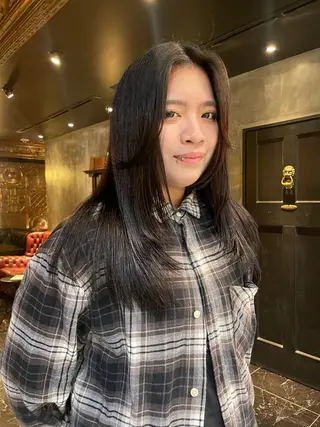 セミロング レイヤー/似合わせ MADOKAのヘアスタイル