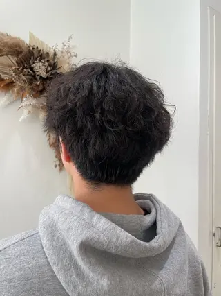 パーマ メンズ ゴトウ  アヤ bisou hairのヘアスタイル