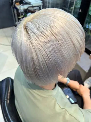 ショート カラー メンズ daiki 原宿のヘアスタイル