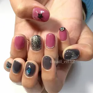 ショート ネイル nail salon &e eriのネイルデザイン