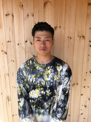 ショート メンズ 房川 尚人のヘアスタイル