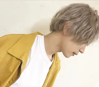 ショート カラー 映える顔周りカット ♥️韓国ヘア"ちぇるのヘアスタイル