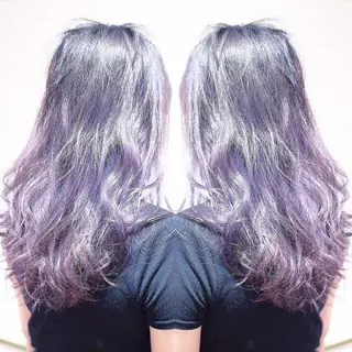 ロング カラー 及川シゲル 髪質改善講師のヘアスタイル