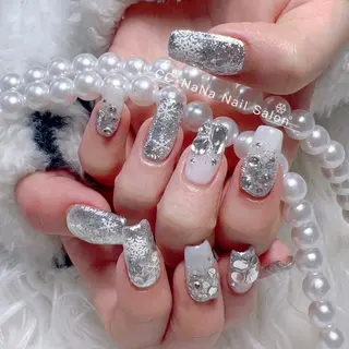 ネイル CC  NaNa ワンホンネイル🌙Nのネイルデザイン