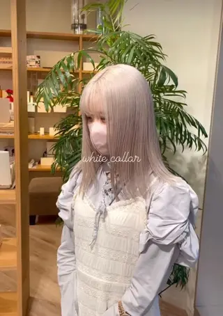 ロング カラー パーマ ヘアアレンジ メンズ キッズ ネイル マツエク・マツパ アイブロウ カラーソムリエ認定 茶屋町Eir岩本のヘアスタイル