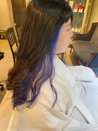 ロング AIRI🦋 韓国ヘアのヘアスタイル