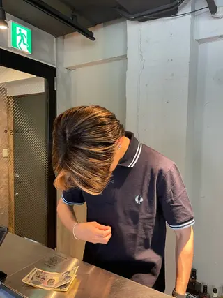 メンズ 透明感・美髪 monsoワニベユナのヘアスタイル