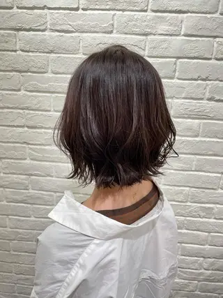 ショート カラー パーマ ヘアアレンジ メンズ キッズ ネイル マツエク・マツパ belta.🌱 安藝夏花🌻のヘアスタイル