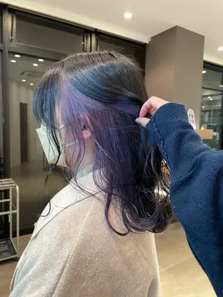 カラー 🫧ミルクティーベー ジュ🫧門脇ゆう🎀のヘアスタイル