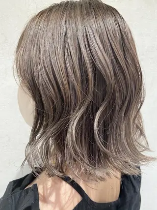 カラー ダブルカラー ブリーチ/kaitoのヘアスタイル