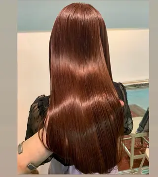 ロング ♥️ボブ/ブリーチ なしカラー/mahoのヘアスタイル