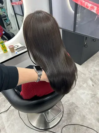 セミロング ✨パーマ×ハイトーン Futo✨のヘアスタイル