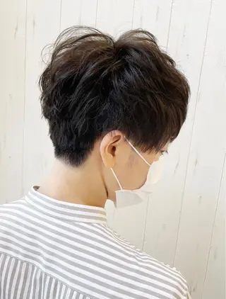 ショート march merryのヘアスタイル