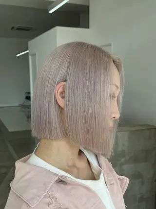 ショート カラー Nought etre 西金沢のヘアスタイル