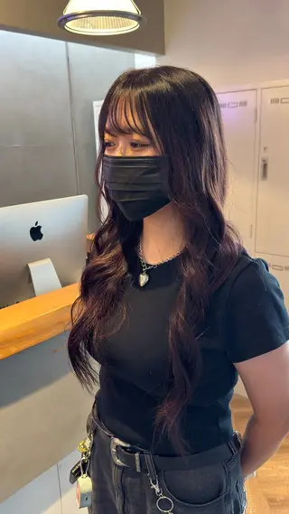 ロング はしもと じんのヘアスタイル