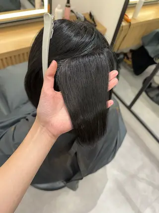 菅沢三奈/さいたま市 縮毛矯正/ヘアカラーのヘアスタイル