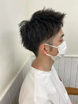 ショート カラー パーマ ヘアアレンジ メンズ キッズ ネイル マツエク・マツパ 横浜Bob美容師🤎 ERINAのヘアスタイル