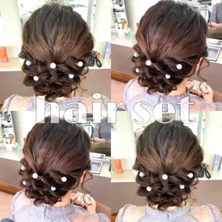 ヘアアレンジ hair salon siro所属・小澤 志穂のヘアスタイル