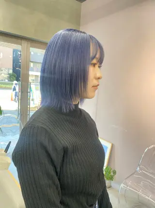 ショート カラー qulim所属・前橋 姫奈のヘアスタイル