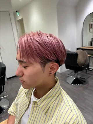 カラー メンズ cocotte宜喜 弘希のヘアスタイル