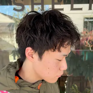 ショート メンズ GISELA サリナのヘアスタイル