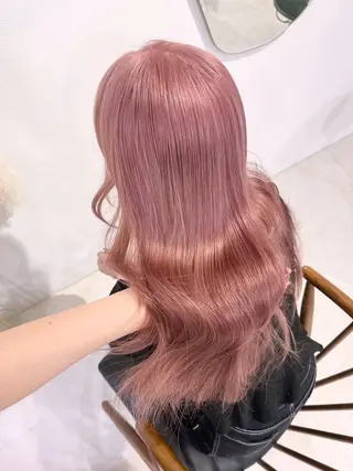 ロング amoretto 天文館店🎀ひなのヘアスタイル