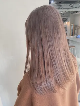 セミロング カラー パーマ ヘアアレンジ メンズ ネイル マツエク・マツパ 韓国ヘア🫧 KAZUTOのヘアスタイル