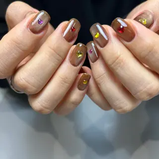 ネイル NINEnami ニュアンスネイルのネイルデザイン