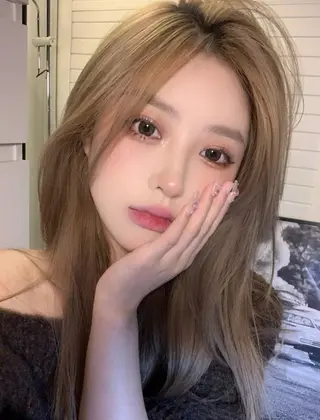 ロング カラー 🎀暖色/ラベンダー /paru🤍のヘアスタイル