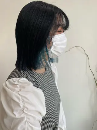 ミディアム 大内田 凌馬のヘアスタイル