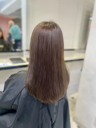 セミロング うる艶トレンドヘア 🕊️上野BABYのヘアスタイル