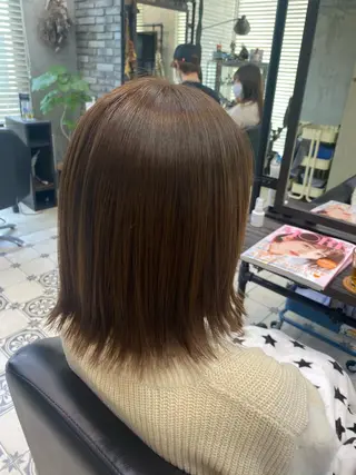ショート カラー 韓国ヘア☁️ mitsukiのヘアスタイル