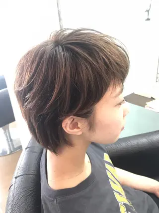 ショート R ri R takagiのヘアスタイル
