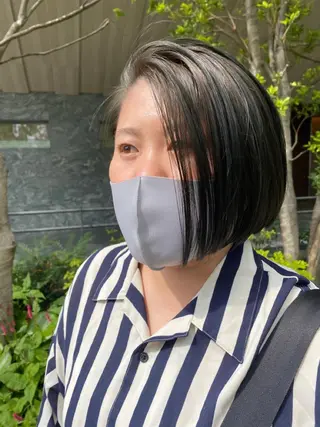 ショート ナカジ🌸ロブ/ボブ /前髪🌸のヘアスタイル