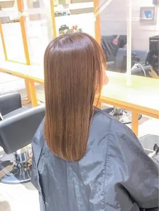 ロング カラー 鈴木 悠平のヘアスタイル