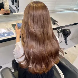 カラー 上品ベージュ🧸 ヘア🤎DISCOのヘアスタイル