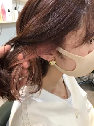 ミディアム カラー 佐々木 政徳のヘアスタイル