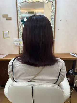 ミディアム カラー CRED GARDEN 西新井所属・伊東 颯のヘアスタイル