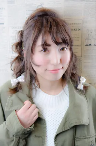 ヘアアレンジ Campus キャンパスのヘアスタイル