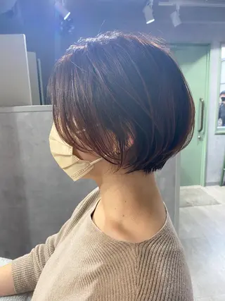ショート カラー lmu by if所属・久保 亮太のヘアスタイル