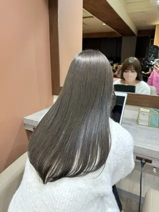 ロング ヘアアレンジ 韓国ヘア/韓国風 パーマ/kazueのヘアスタイル