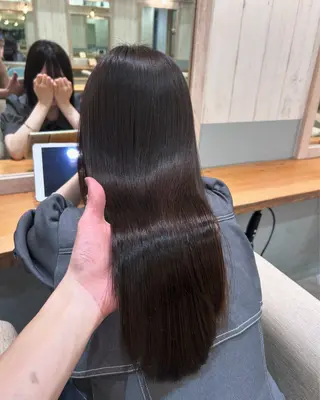 ロング カラー ボブ/レイヤーボブ/ 髪質改善/梶川 夏季のヘアスタイル