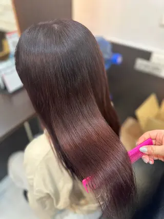 セミロング カラー Riko 🎀🍪のヘアスタイル