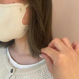 ミディアム マホ/日吉/髪質改善 /レイヤー/ガーリーのヘアスタイル