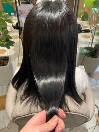 セミロング 🍞松本 彩那🍞のヘアスタイル