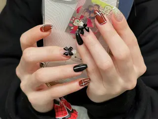 ネイル Protea きぬがわ らむのネイルデザイン