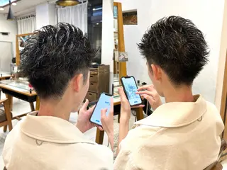 ショート メンズ スパイキー/韓国 パーマ/メンズ/直輝のヘアスタイル