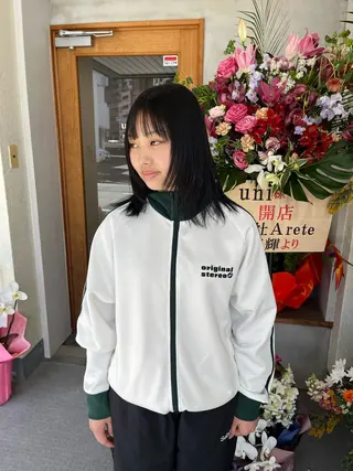 ミディアム カラー ロエ平尾山荘所属・大人ショート/メンズ /平尾/薬院/綜一郎のヘアスタイル